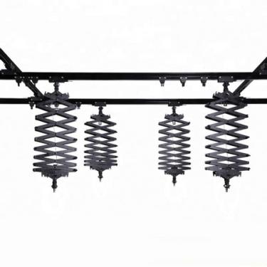 Imagem de Kit de Pantógrafos Nicefoto S-14 com Sistema de Trilho de Teto para Estúdio