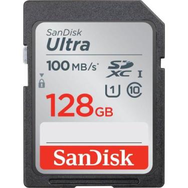 Imagem de Cartão Sdxc Sandisk Uhs-I Ultra 128Gb - 100Mb/S