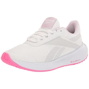 Imagem de Reebok Tênis de Corrida Energen Plus Feminino, Branco/cinza frio/amarelo ácido, 10