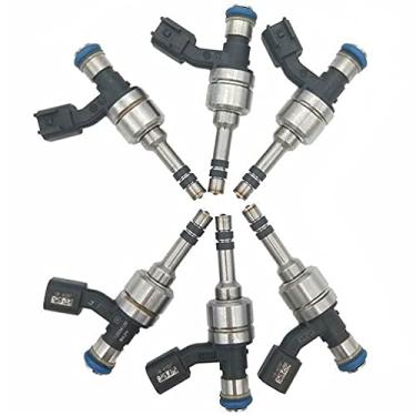 Imagem de EPSIRMP 12634126 6 injetores de combustível compatíveis com Buick Enclave Cadillac Chevy Impala GMC