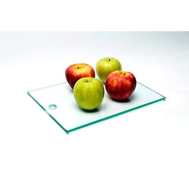 Imagem de Tábua de carne e legumes média incolor 8mm temperado 35cmx25cm Aquabox