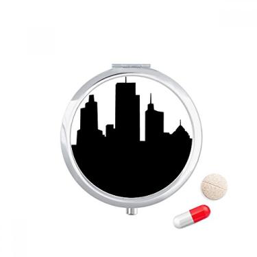 Imagem de Estojo de comprimidos Austrália arranha-céus e Sydney Opera, caixa de armazenamento de remédios