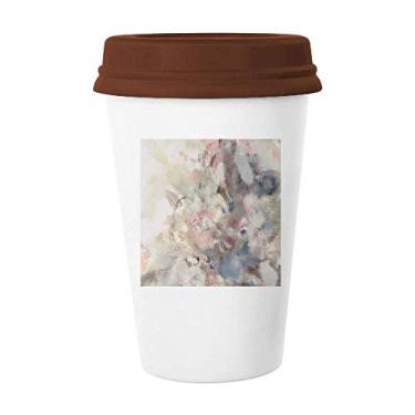 Imagem de March Lotus XJJ Caneca de pintura a óleo Copo de cerâmica para café