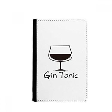 Imagem de Caderno de Gin Tonic porta-passaporte para coquetel Notecase Burse carteira porta-cartões