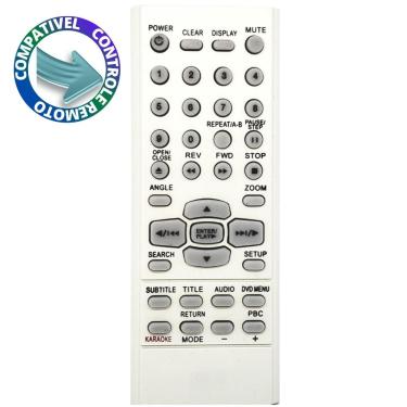 Imagem de Controle Compatível DVD Lenox Sound Gray DV407 DV411 DV412 C01038