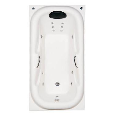 Imagem de Banheira Hidromassagem Astra Tahiti Super Luxo 180cmx92cmx53cm - 04 Jatos Acrílico P1 Sem Aquecedor 220V