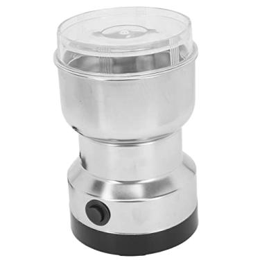 Imagem de Moedor de Ervas, Aspereza Controlável, Lâmina de Aço Inoxidável, Moedor de café Elétrico, Visão Clara, Tampa Transparente para Grãos (plugue da ue 220V)