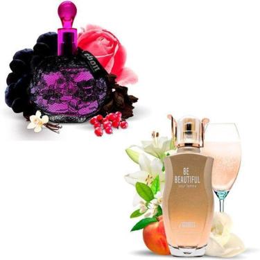 Imagem de Kit 2 Perfumes Importados Ebon E Be Beautiful I Scents 100ml