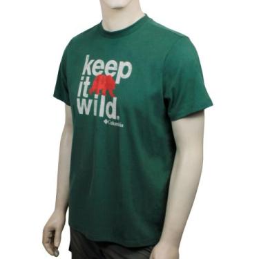 Imagem de Camiseta Keep It Wild Verde - Columbia