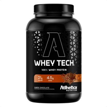 Imagem de Whey Tech 100% Blend Protein 900G Atlhetica Nutrition