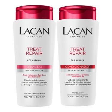 Imagem de Kit Lacan Treat Repair Shampoo + Condicionador Pos Quimica