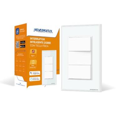 Imagem de Interruptor inteligente ZigBee 2 botões fisícos Novadigital by Tuya