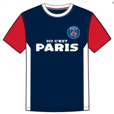 Imagem de Camiseta Paris Saint Germain Juvenil Fit Balboa-Unissex