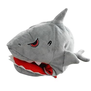 Imagem de Boneca de chapéu de tubarão, chapéu de pelúcia, boneca de vestir, chapéu de tubarão, boneca de tubarão, decoração de boneca, chapéu de tubarão, boneca, chapéu de pelúcia, peça de boneca, chapéu de tub