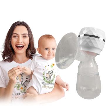 Imagem de Bomba de Tirar Leite Materno Extratora Eletrica Bateria USB Recarregavel Mamadeira Amamentação Massagem Portatil