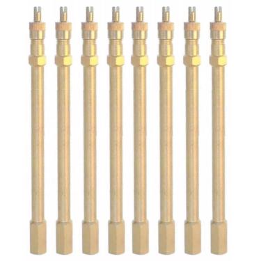Imagem de 8 Prolongador Extensão Rígida Metal 125mm Bico De Roda