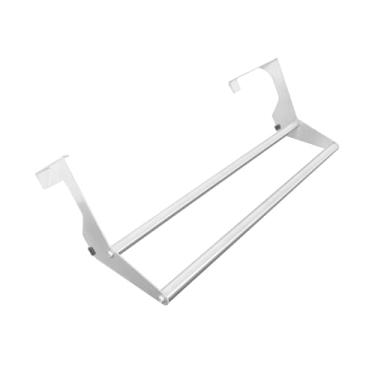 Imagem de DECORPLACE, Suporte Porta Toalha Para Box Perfil 40cm Aço Inox Escovado Cor:Escovado Fosco