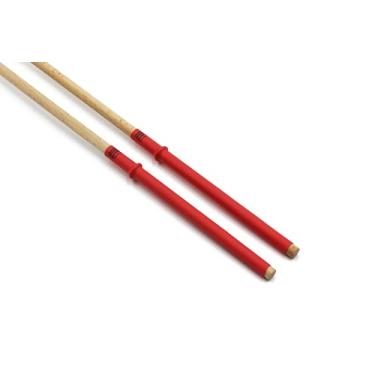 Imagem de Stick Gripps Punhos de xilofone e marimba, envoltório antiderrapante para tambor, marimba e xilofone, anéis ajustáveis com ajuste personalizado (vermelho)