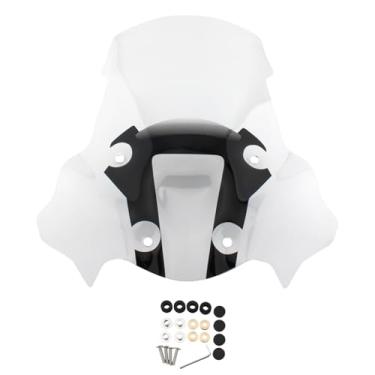 Imagem de FINMOKAL Protetor de carenagem frontal para para-brisas de motocicleta compatível com Triumph Tiger 900 GT/GT Pro/GT Low/Rally 2020-2023 850 Sport 2021-2023