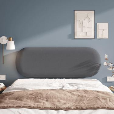 Imagem de Painel Cabeceira De Parede Amaú 1,40 Casal Estofado Premium cinza