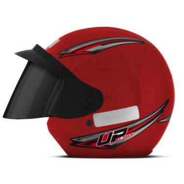 Imagem de Capacete Aberto Mixs Up Feminino Masculino, VERMELHO, 58