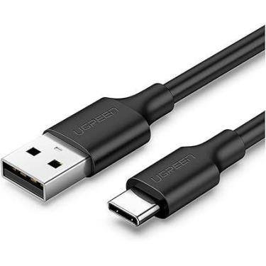 Imagem de Cabo Ugreen USB-A/USB-C 3A US287 1M - Preto