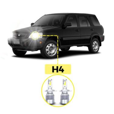 Imagem de Kit Ultra LED Honda CRV 2000/2003 20000 Lúmens 6500K H4 - V10