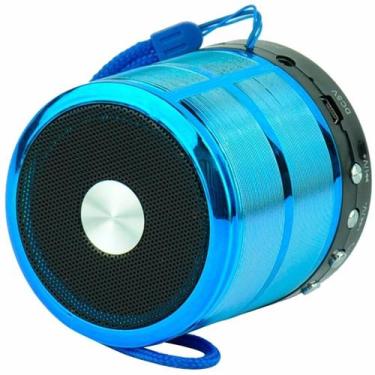 Imagem de Mini Caixa De Som Portátil Para Celular Ws-887 - Azul - W Star