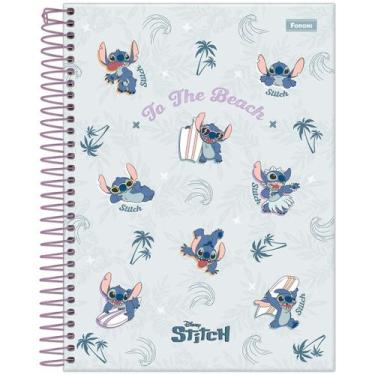 Imagem de Caderno Foroni college Stitch 177x240mm 80 folhas
