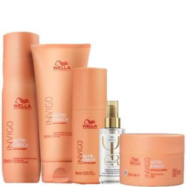 Imagem de Wella Professionals Invigo Nutri-Enrich Duo Home Care Mascara Balsamo 