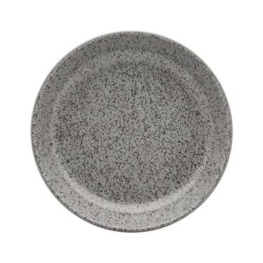 Imagem de Prato Fundo Em Cerâmica Flat Gray 20,5cm Oxford