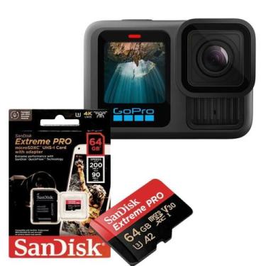 Imagem de Câmera GoPro 13 + Cartão microSD Sandisk Extreme Pro 64GB - ProAventur