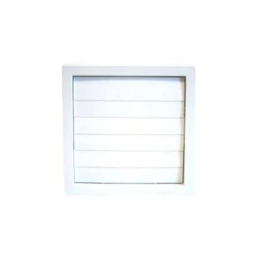 Imagem de Grade Externa para Saída de Ar Auto Fechante 125mm - GVAF 125 - Sicflu