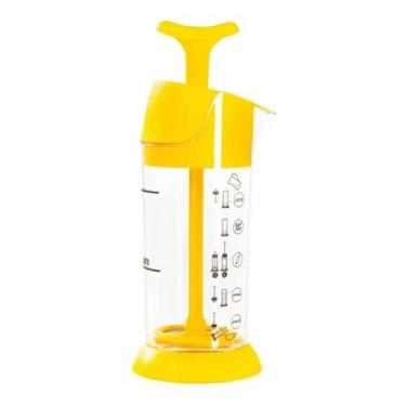 Imagem de Aeroccino Espumador De Leite Cremeira Pressca Cores, Amarelo Acapulco