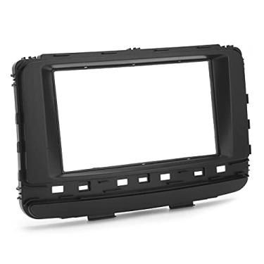 Imagem de Substituição Estéreo do Carro R Fascia Cd Gation T para Nto 2015-2din Carro R Fascia D Moldura Estéreo Gation T R Fascia Estéreo Fáscia M Preto