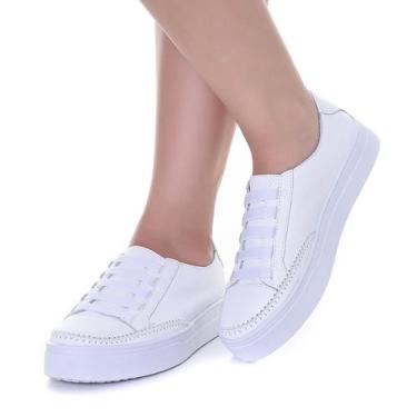 Imagem de Sapatênis Casual Feminino de Ajuste Elástico Estiloso, Prático e Confo