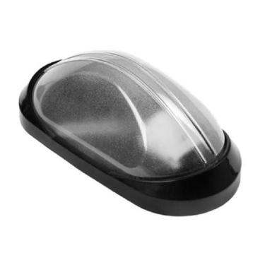 Imagem de Arandela Luminária Bremen Parede muro Interno Externo Preta - Plaslumi