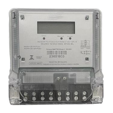 Imagem de Medidor Energia Trifásico Nansen VECTOR 3 S