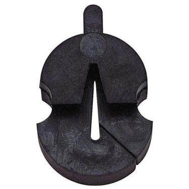 Imagem de Surdina redonda para violino e viola - Borracha - Preto - Orquezz