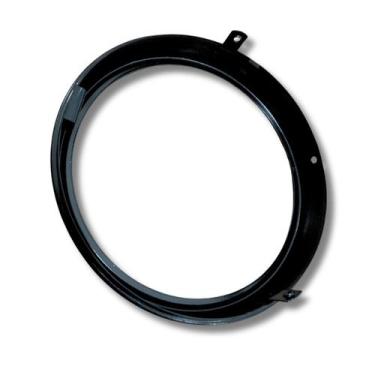 Imagem de Aro Farol 125 2009 2013 Preto  Cromado Motos Pilotagem Durabilidade - 