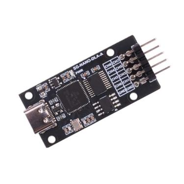 Imagem de Xicoolee Base de analisador lógico mini USB 8-Ch no chip CY7C68013A com Sigrok PulseView compatível com Windows/Linux/Mac