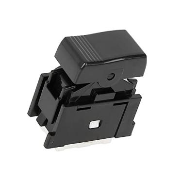 Imagem de Motoforti Interruptor de janela elétrica, interruptor de janela de porta de passageiro, para Toyota Supra 1987-1989, plástico, 84810-32050, preto