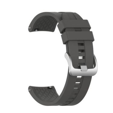 Imagem de Pulseira Silicone Style para Huawei GT2 46mm - Estilo no Pulso, Cinza