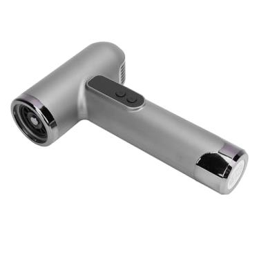 Imagem de Secador de Cabelo Sem Fio, 100000RPM 15000mAh USB Recarregável Portátil para Viagem, Secador de Cabelo de Secagem Rápida de 200W Com Bico para Viagens Em Casa (Prata)