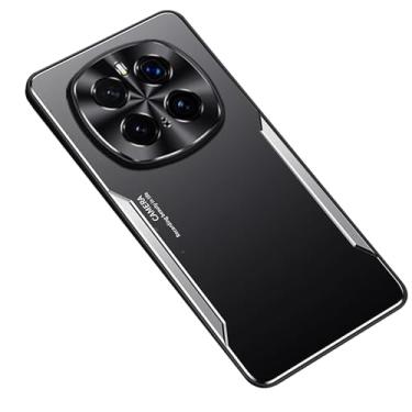 Imagem de POYUFRG Capa moderna para Honor Magic 7 Pro/7, capa de telefone ultrafina com lentes metálicas antichoque, galvanizada, resistente a arranhões, prata, 7