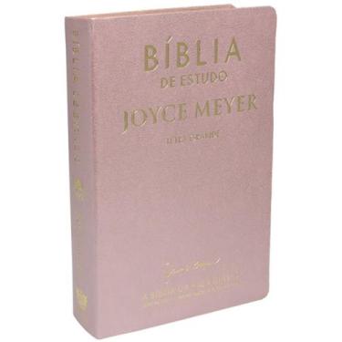 Imagem de Bíblia de Estudo Joyce Meyer, Letra Grande - Bello, Rosa