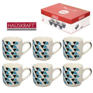 Imagem de Jogo De Xicara De Porcelana Para Café Hauskraft Com 6 Peças 90ml, TRIA