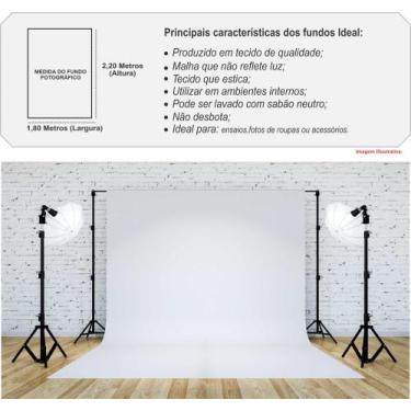 Imagem de Tecido Fundo Infinito Fotográfico Chroma Key 1,78 X 2,20m - Fantasia B