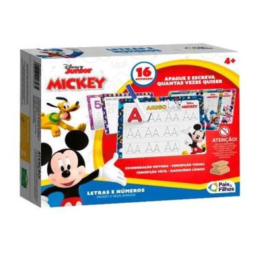 Imagem de Letras e numeros mickey e seus amigos - pais&filhos