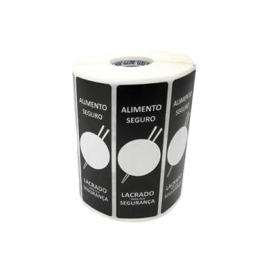 Imagem de Etiqueta Lacre De Segurança iFood Delivery Hashi M41 10x3 cm - 1 Mil -